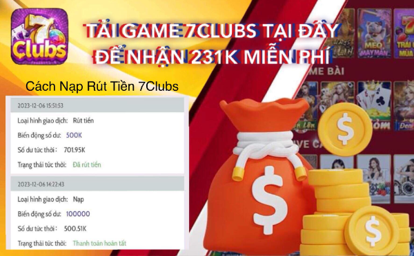 nạp rút 7clubs