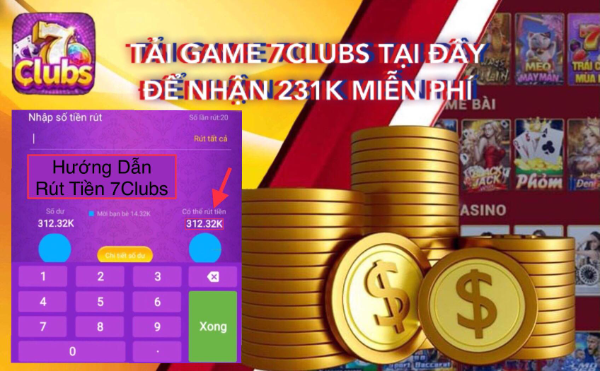 rút tiền 7clubs