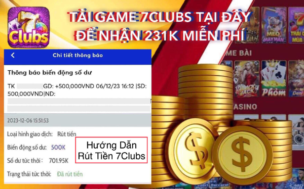 rút tiền 7clubs